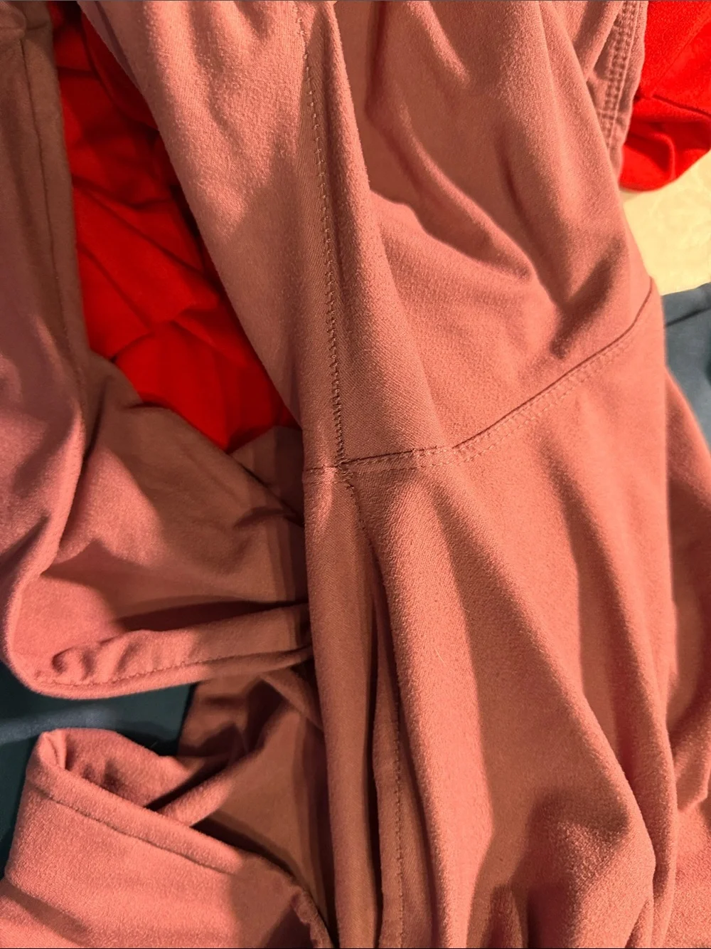 LuLaRoe TC Legging Bundle in Red, Dusty Rose, Slate Blue & Olive